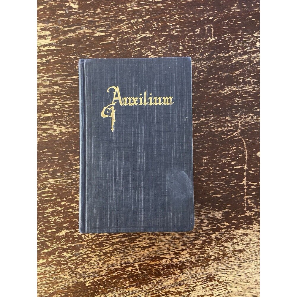 1924 Auxilium Catholic Ceremonial Latin English Sister of Charity Prayer Book
